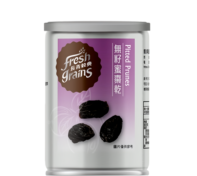 fresh grains 長青穀典 無籽蜜棗乾, 120g, 1罐