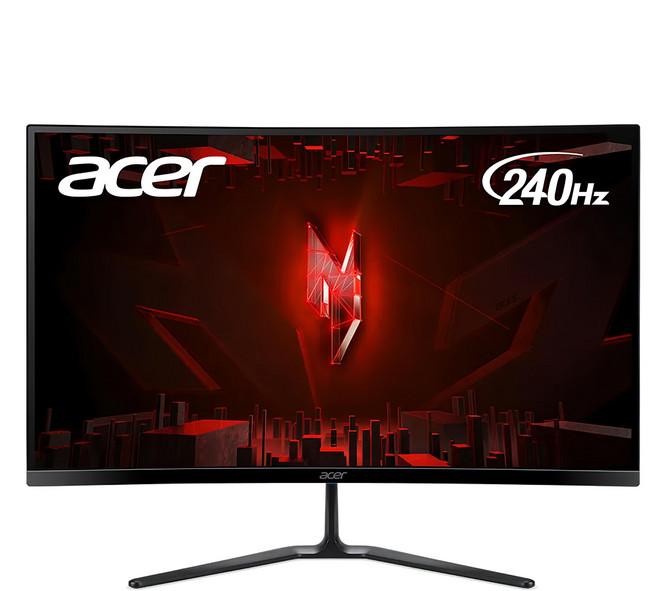 acer 宏碁 27" 電競 顯示器 曲面 240Hz 黑色 ED270 X2