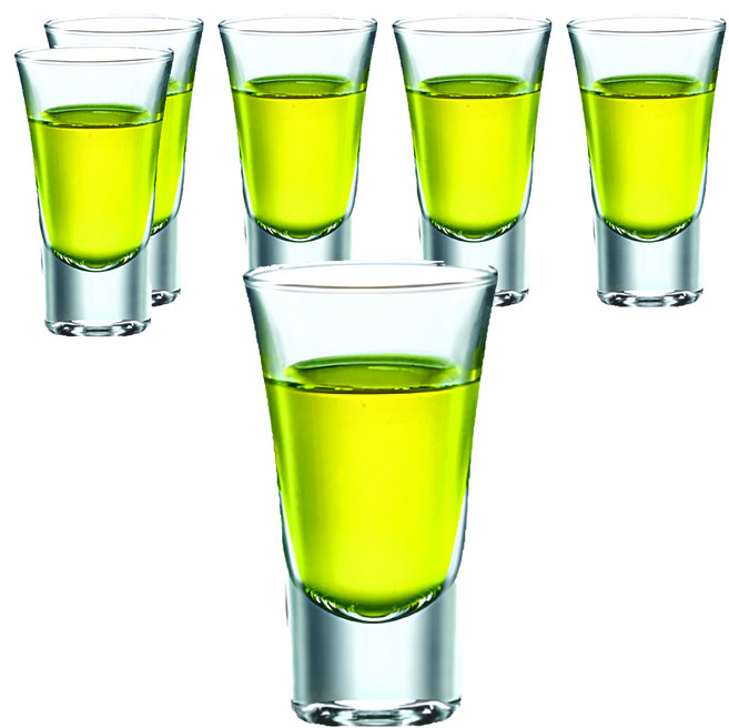 Bormioli Rocco 度力龍烈酒杯 透明 1kg 57ml, 6個