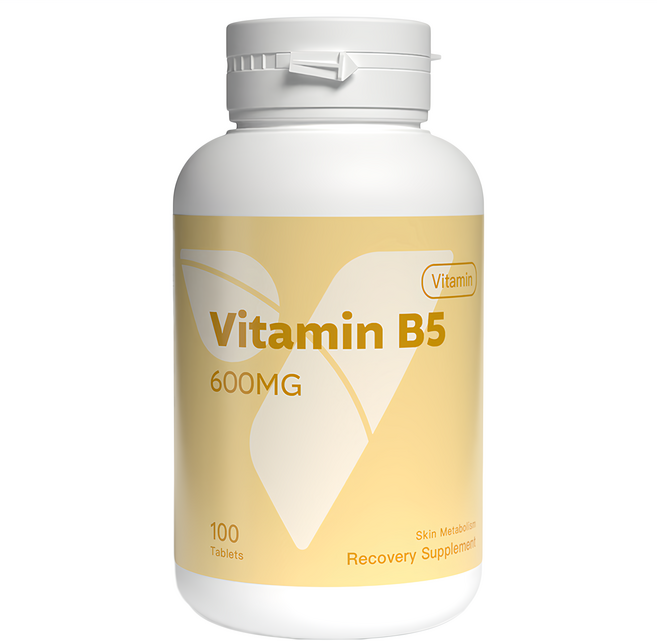 VITA 維他命B5 600mg, 1罐, 100顆