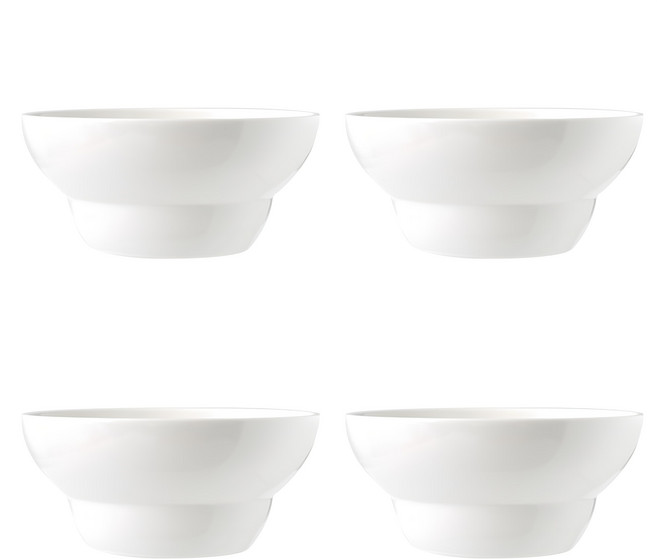 BOWLBOWL 原創麵碗, 乳白色, 4入