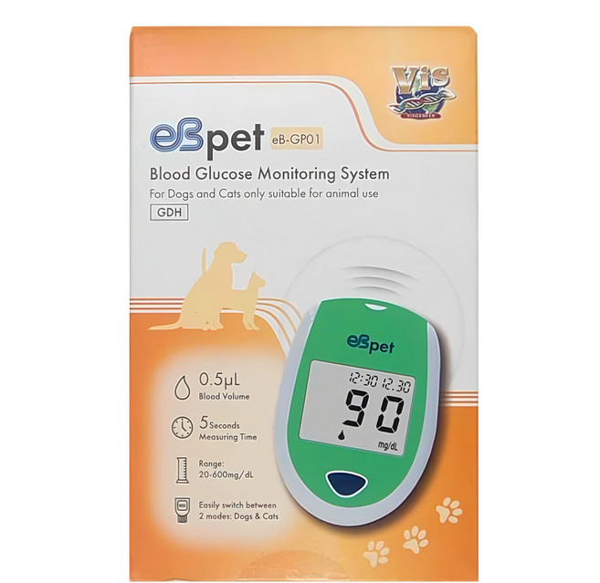 eBmonitor 醫必 暐世寵物血糖機套組, 1組
