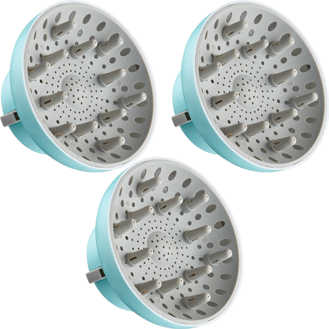 達新牌 熱烘罩, 湖水綠, 3個