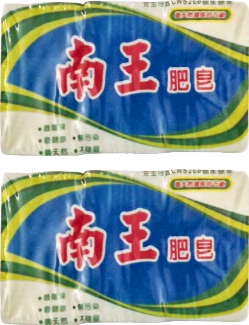 LANOWN 南王 VP白肥皂套組 添加清潔蘇打粉 精緻油酯皂色澤透白 溫和中性配方不刺激皮膚, 510g, 2組