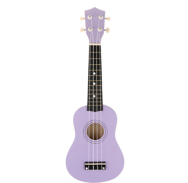 繽紛色烏克麗麗 21吋 紫色, Soprano 21吋(約53cm), 1支