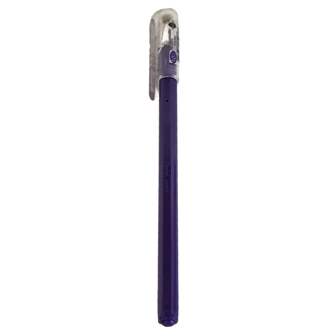 Pentel 飛龍文具 MATTEHOP 鋼珠筆 K110-VVX 12支, 高彩紫, 1盒