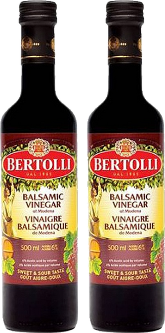 BERTOLLI 蒙典那巴薩米克醋, 500ml, 2瓶