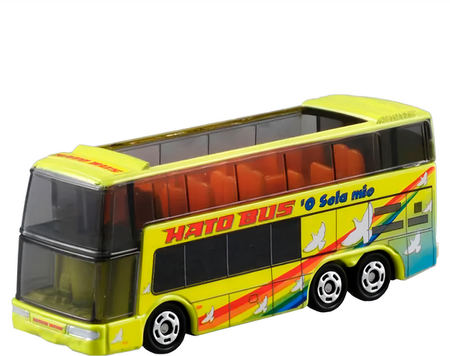 TOMICA TAKARA TOMY 小汽車, 三菱HATO BUS 黃色, 1個