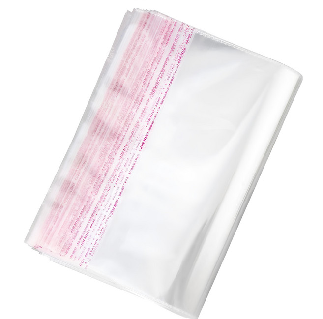 咪咪購物 OPP自黏袋 花刀 100張, 5包