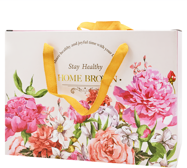 HomeBrown 紅布朗 養身黑穀粉禮盒, 1.4kg, 1盒