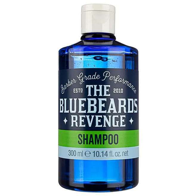 THE BLUEBEARDS REVENGE 藍鬍子 經典白鑽洗髮精 經典白鑽, 300ml, 1瓶