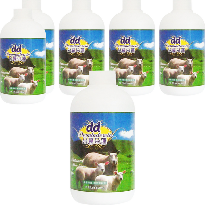 Dormindorcin 朵蔓朵蓮 綿羊油乳液, 500ml, 6瓶