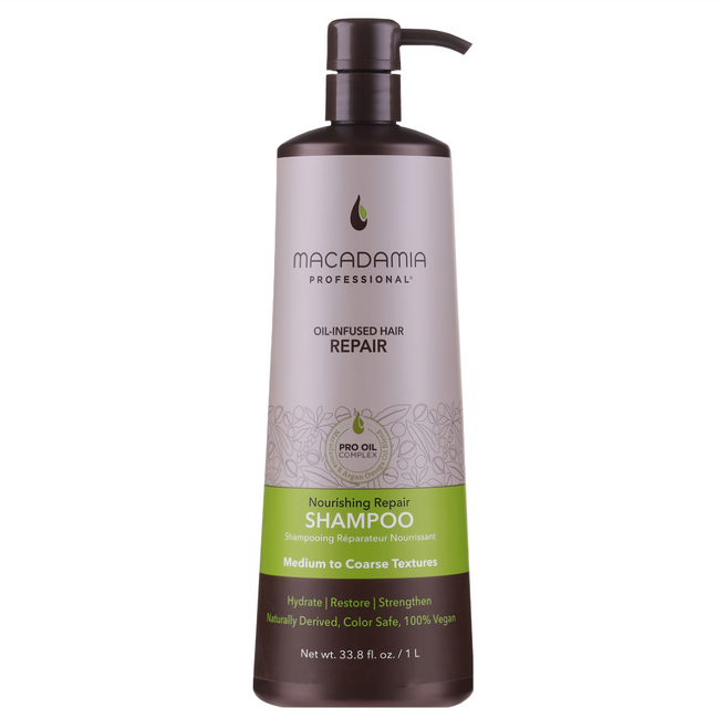 MACADAMIA BEAUTY Professional 瑪卡奇蹟油 潤澤髮浴, 1瓶, 1L