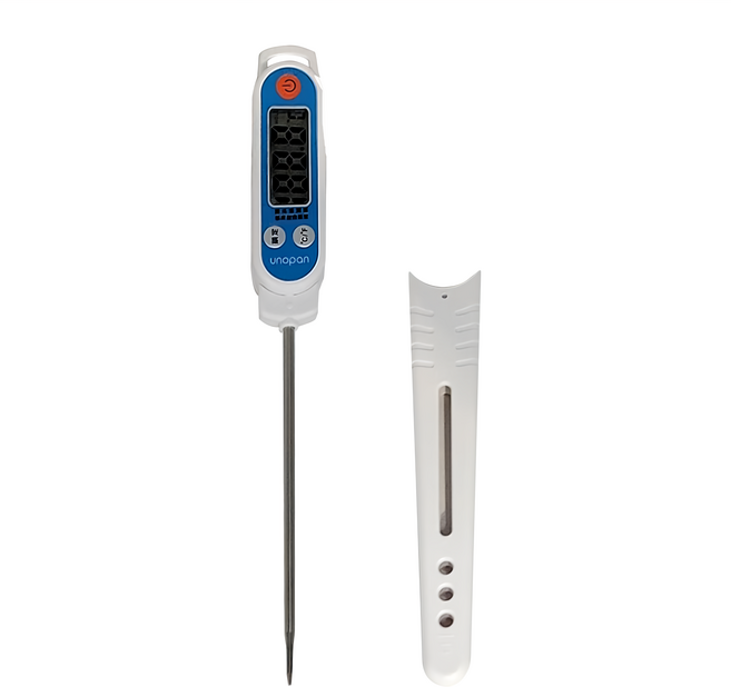 unopan 屋諾 多用途電子溫度計 UN00304 廚房料理烘焙 精準測溫, 1支