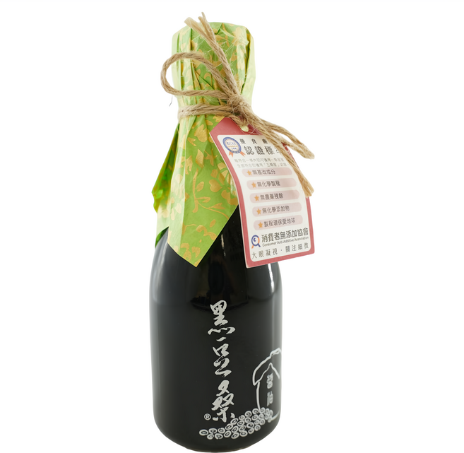黑豆桑 頂級黑金醬油, 180ml, 1瓶