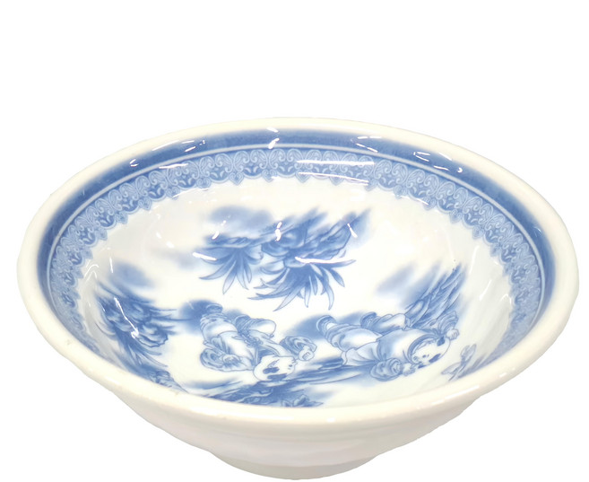 TATUNG 大同磁器 生意碗天井 ZP1944-A913 4.5吋 2號, 藍色, 20個