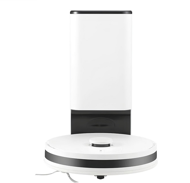 LG 電子 R5-T 智慧聯網自動除塵變頻濕拖清潔機器人 R5-ULTIMATE1 原廠保固, 白色