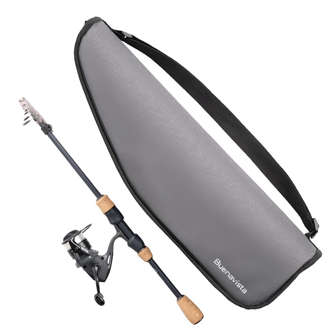 SHIMANO 23BNV 1000 COMBO S56L 竿捲套組 046932, 黑色