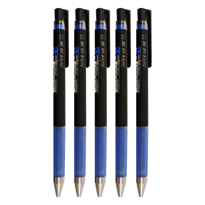 PILOT 百樂 超級果汁筆 0.4mm LJP-20S4-L 5支, 藍色, 1組