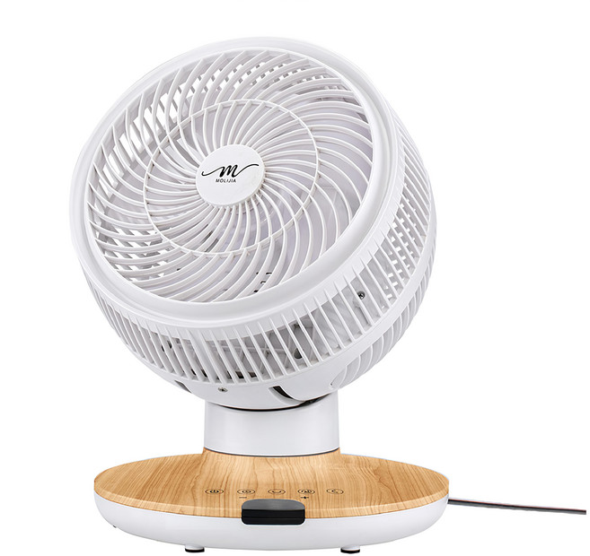MOLIJIA 魔力家 M187 全自動DC變頻無刷直流循環風扇 9吋 大風力360度循環 AI自動偵測調速 10檔風力