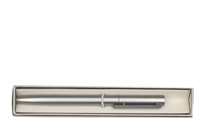 Suander.St 金屬典雅旋轉中性筆 ST- RMP- SV, 神秘銀, 1支