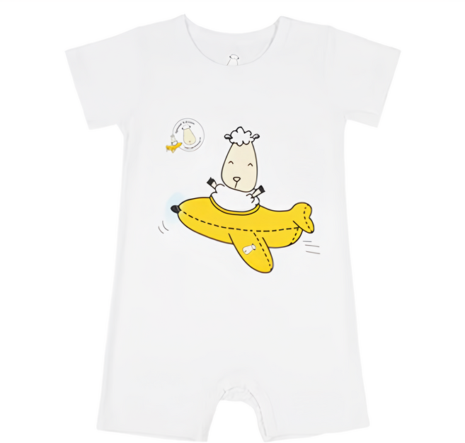 baa baa sheepz 抱抱羊 褲襠包屁衣 飛機