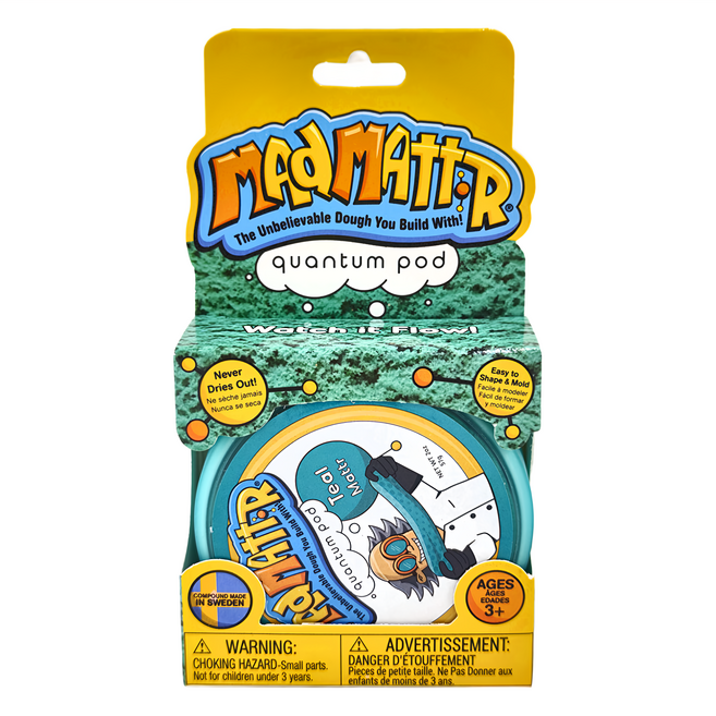 MAd MATTR 瘋狂博士MM沙 壓壓罐, 湖水綠, 57g, 1盒