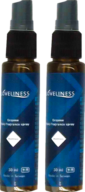 LOVELINESS 樂芙妮絲 腋味淨酵素體香噴霧 萬寶龍, 30ml, 2瓶