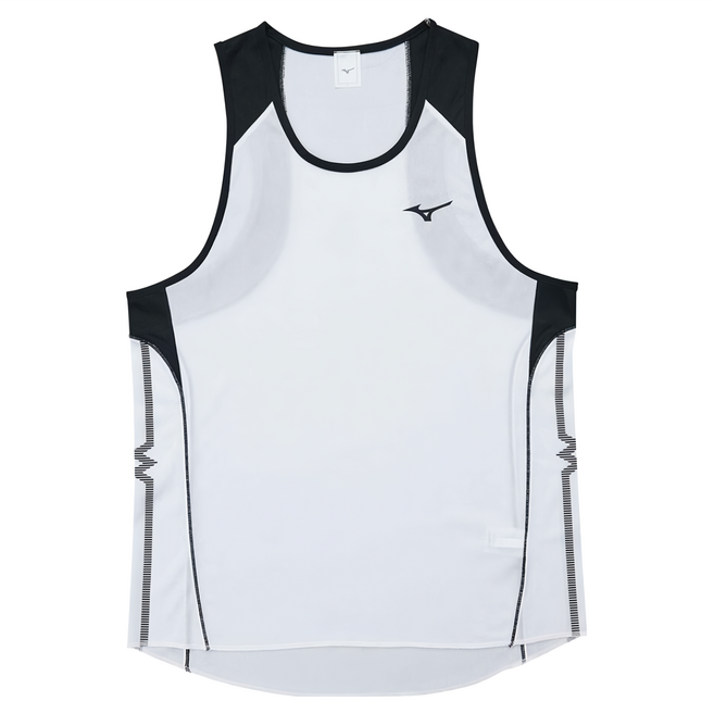 MIZUNO 美津濃 背心 男用, 白色, 1件