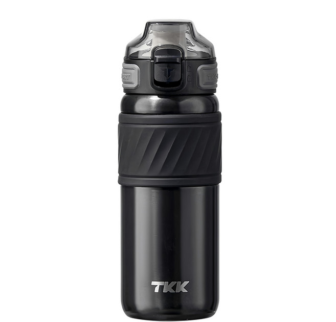TKK 漸層運動保溫杯, 夜闌黑, 500ml, 1個