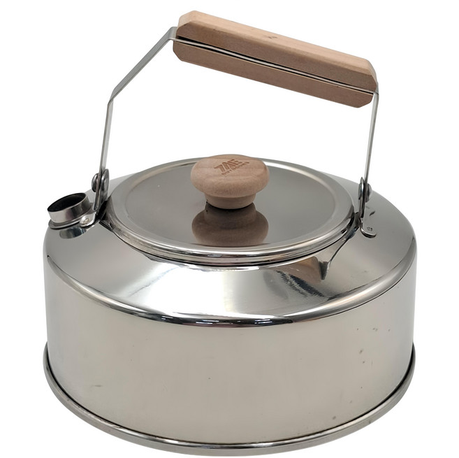 STAINLESS STEEL TRIO KETTLE 露營用不銹鋼壺, 不鏽鋼, 1個