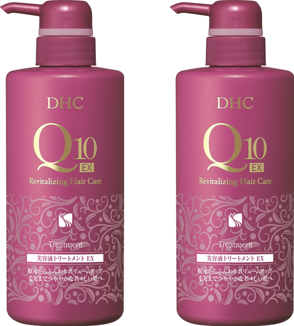 DHC Q10豐盈深層修護潤髮乳, 500ml, 2瓶