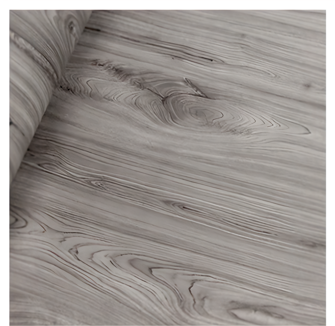 iINDOORS 仿真木紋防水壁紙 PVC材質 自帶背膠, 蒙特灰柚木