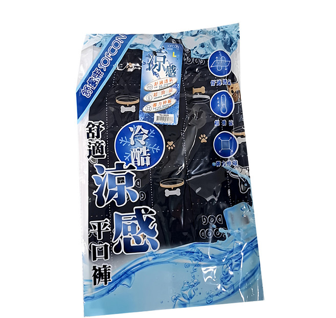 SOFCON 舒膚康 6620涼感花紋平口褲 12入 L