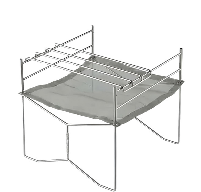 Campingmoon 柯曼索樂柴火架 SOLO-202 1050g, 1個