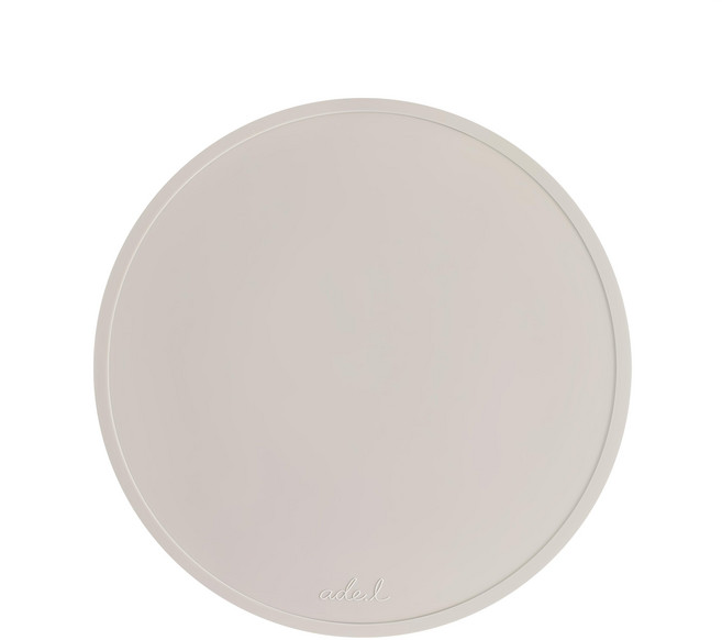 ade.l 圓形矽膠鍋墊 直徑198毫米, 米色, 1個