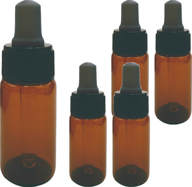 台灣 COSMOS 滴管瓶 15ml, 顏色隨機, 5個