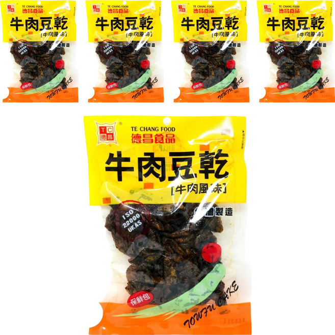 德昌 牛肉豆乾, 115g, 5包