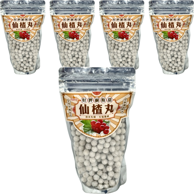 Chiao-E 巧益 仙楂丸, 250g, 5包