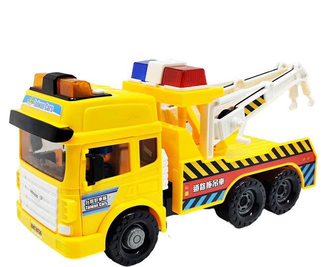kidmate 孩子王 ST 大型黃色道路救援拖吊車 3歲以上, 1個
