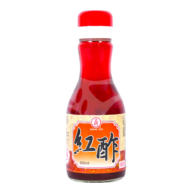 KONG YEN 工研 紅醋, 1瓶, 200ml