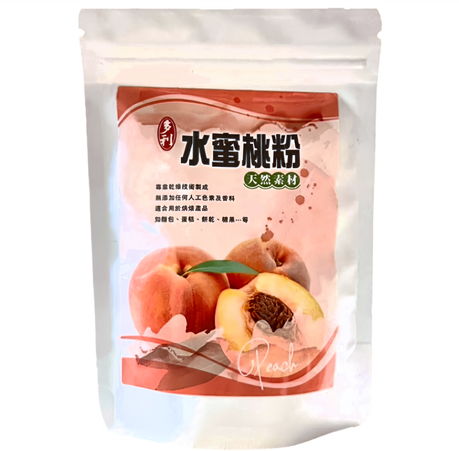 多利 天然水蜜桃粉, 80g, 1包