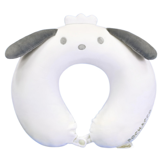 KHTOY 記憶頸枕, 帕洽狗 白色