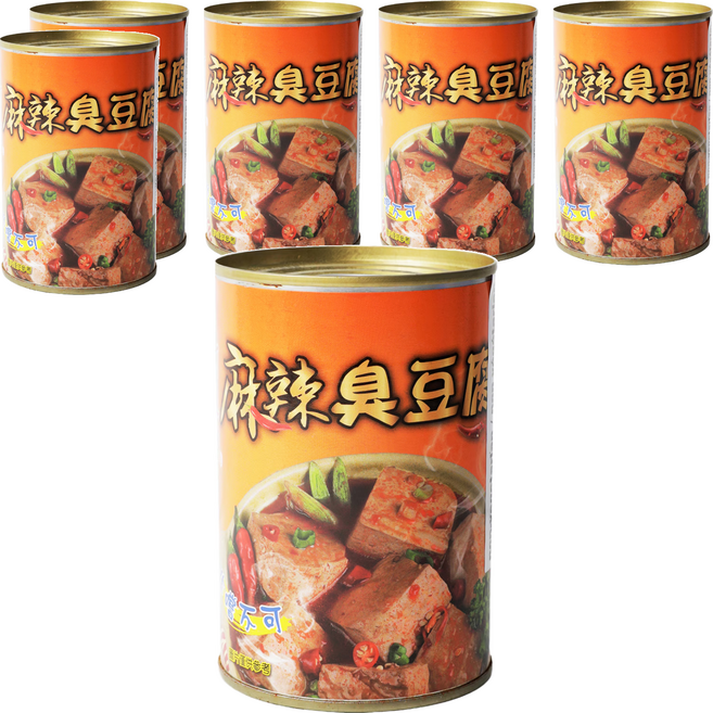 阿進師 麻辣臭豆腐, 800g, 6罐