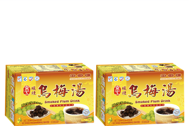 京工 碳燻烏梅湯, 300g, 2盒