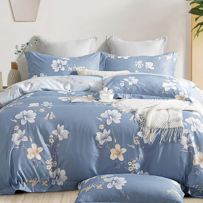 E-ROU 伊柔寢飾 MIT吸濕排汗抗菌天絲床包 + 枕套 2個