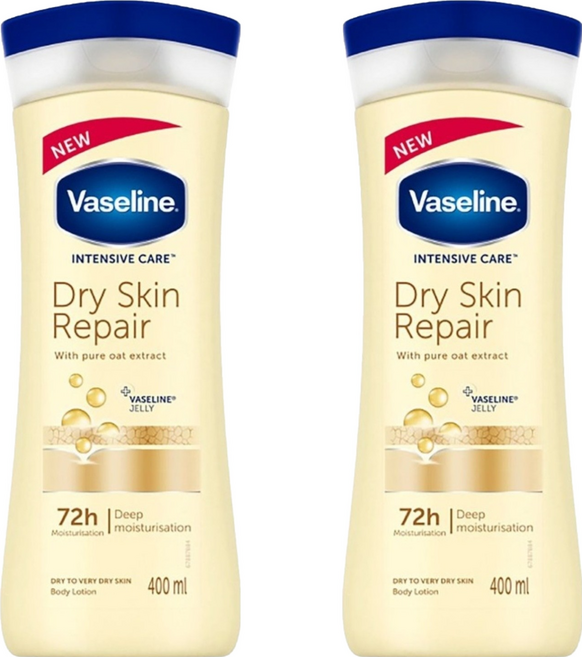 Vaseline 凡士林 潤膚乳液 全效滋潤, 400ml, 2瓶