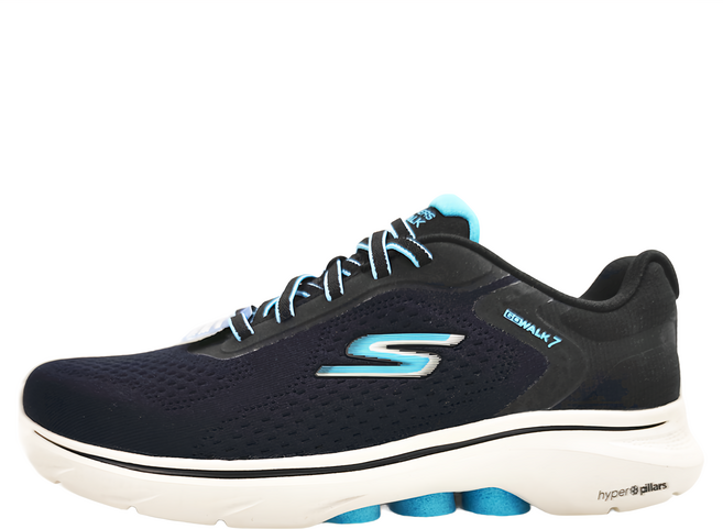 SKECHERS 女款 GO WALK 7 W楦慢跑鞋 125215WBK