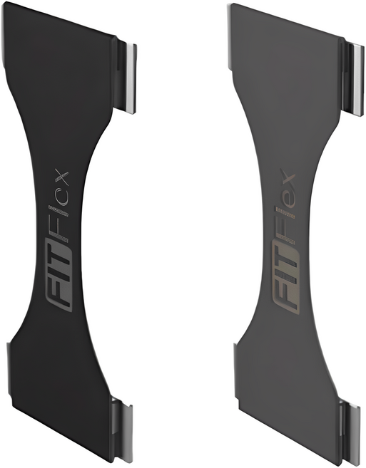 닥터가드 핏플렉스 핸드폰 핑거 스트랩, 그레이+블랙, 2개