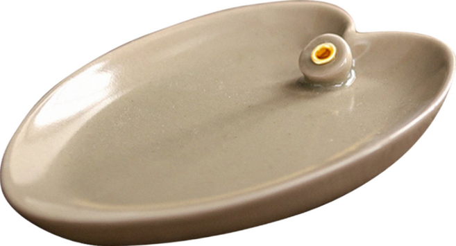 葉子線香插, 米黃色